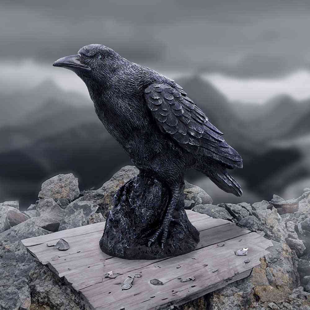 Nemesis Now - Raven Messenger 25cm Figurine - Black